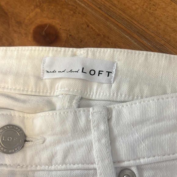 Loft white pants - Picture 3 of 4